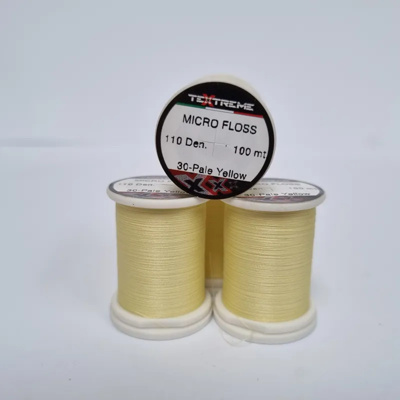 TEXTREME Micro Floss 110 Den in 30-Pale Yellow